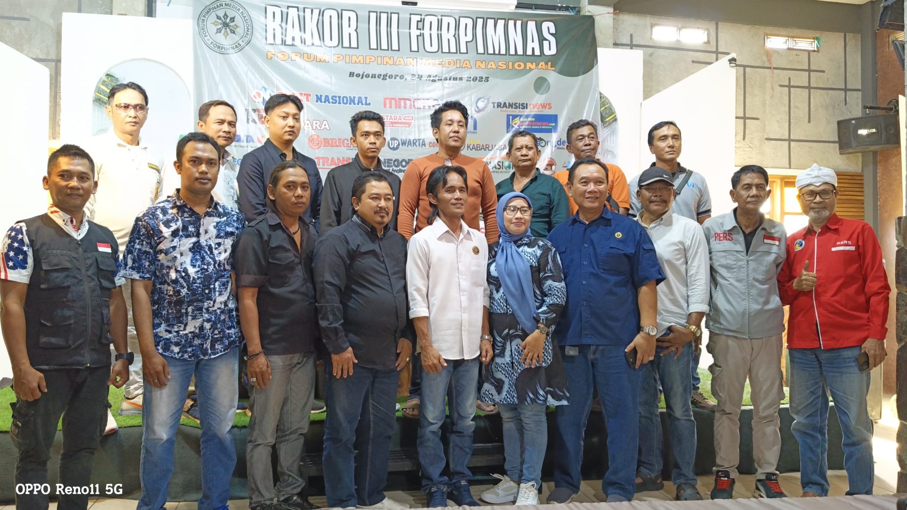 Forpimnas Gelar Rakor III di Bojonegoro, Tegaskan Komitmen Profesionalisme dan Legalitas Organisasi