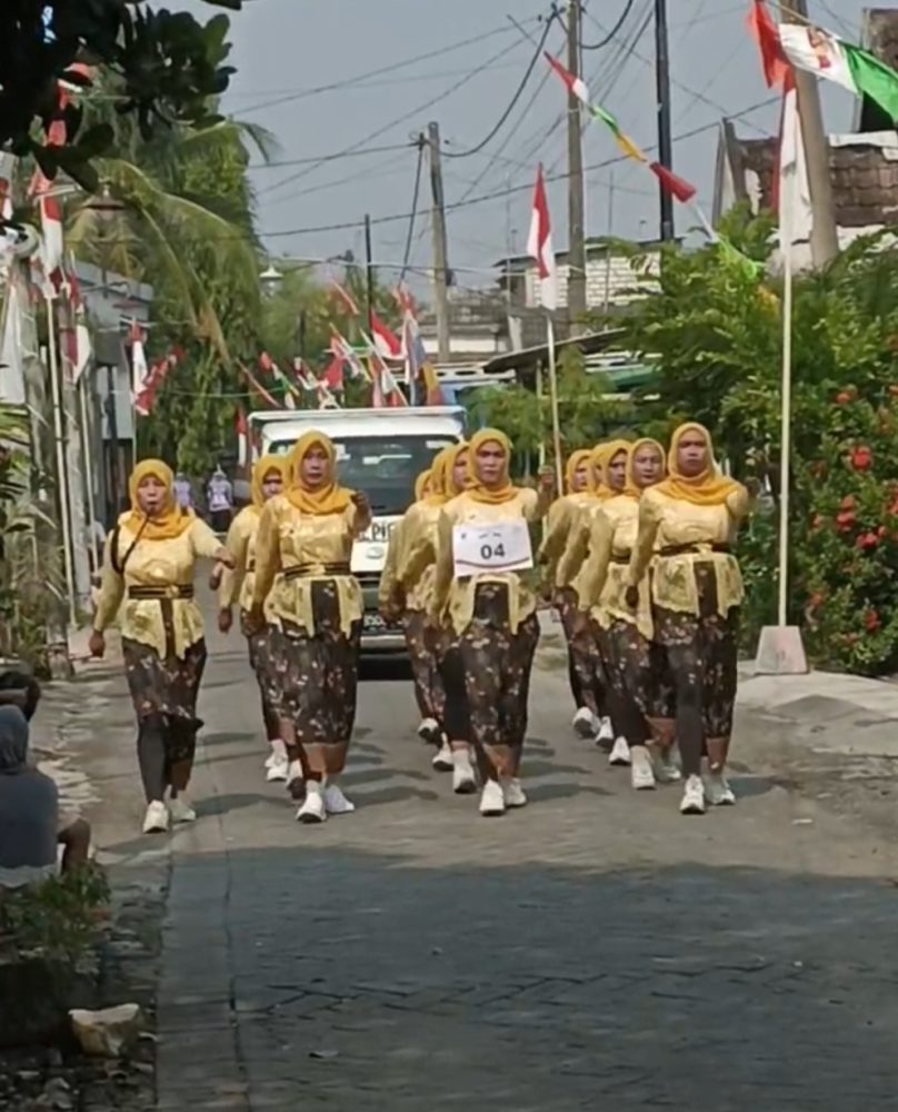 Lomba Gerak Jalan Dusun Keboh, Semangat Patriotisme dan Kebersamaan