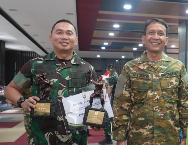 Dandim 0813 Bojonegoro Raih Dua Gelar Juara Tingkat Nasional