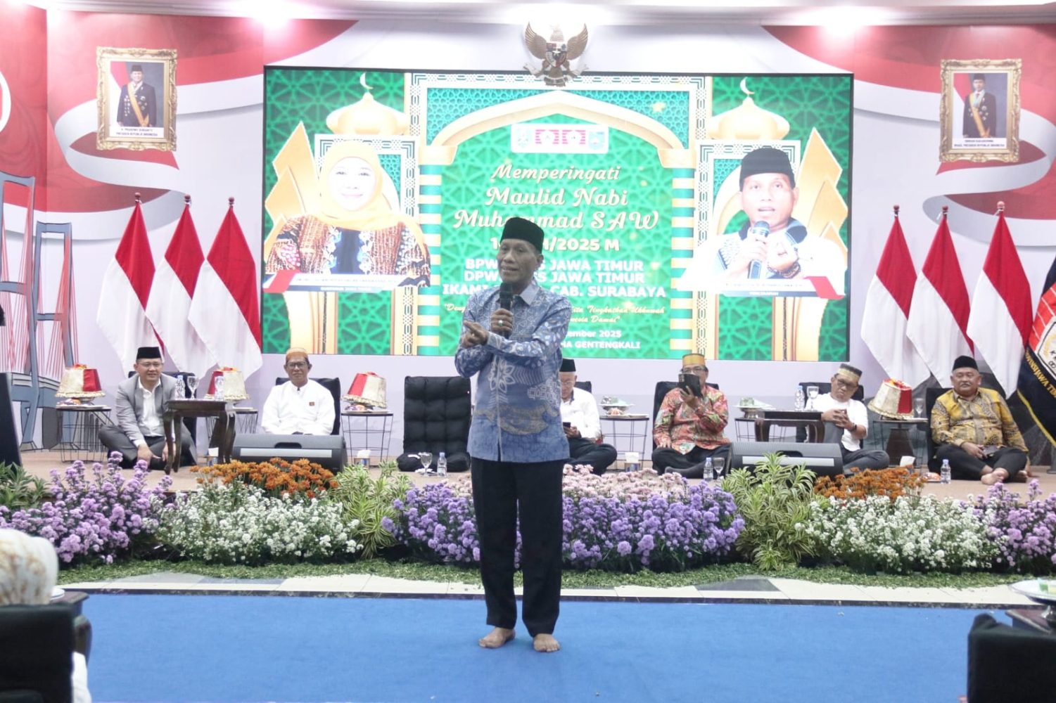 Peringatan Maulid Nabi KKSS Jatim, IWSS Jatim, dan IKAMI Sulsel Cabang Surabaya : Meneladani Rasulullah, Merajut Persatuan