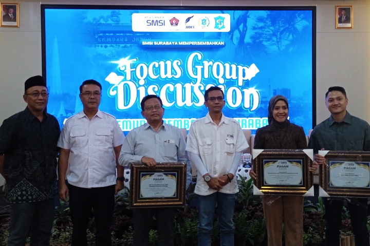 Melalui FGD, SMSI Surabaya Dorong Peran Pemuda Membangun Kota Surabaya 