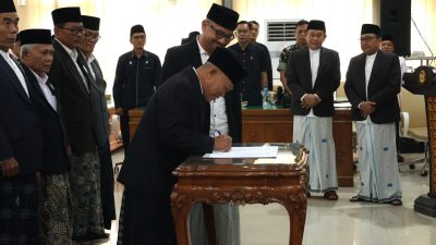 MUI Bojonegoro Kukuhkan Kepengurusan Baru, Bupati Setyo Wahono: Jaga Akhlak dan Toleransi