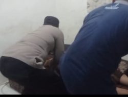 Respon Cepat Polsek Tikung Tangani Laporan Warga Soal ODGJ Mengamuk di Balai Desa Jotosanur