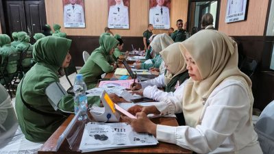 Persit KCK Cabang XXVII Dim 0812/Lamongan Ikuti Tes HPV DNA: Komitmen Deteksi Dini Kanker Serviks