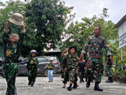 Kodim 0812 Lamongan Kenalkan Lingkungan Militer pada Siswa RA Al Huda