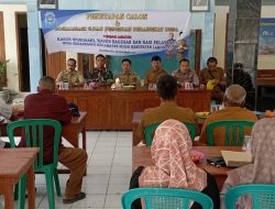 Danramil 0812/13 Sugio Hadiri Penetapan Calon dan Sosialisasi Ujian Pengangkatan Perangkat Desa 