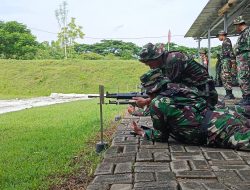 Kodim 0812/Lamongan Gelar Latihan Menembak Senjata Ringan