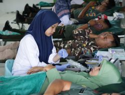 Kodim 0812 Lamongan Wujudkan Kemanunggalan Lewat Bakti Sosial dalam Hari Juang TNI AD ke 80 dan HUT Kodam V Brawijaya