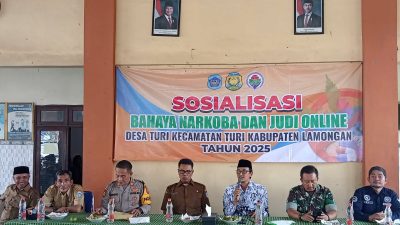 Muspika Turi Gencarkan Sosialisasi Bahaya Narkoba dan Judi Online