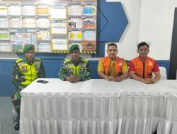 Jelang Nataru, Kodim 0812 Lamongan Terjunkan Personel Perkuat Pengamanan di Pos PAM dan Pos Yan