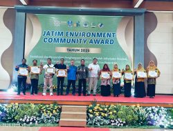 20 Pegiat Lingkungan Kabupaten Mojokerto Berhasil Raih Penghargaan Jatim Environment Community Award 2025