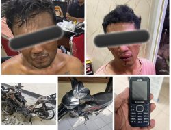 Tim Jaka Tingkir Sat Reskrim Polres Lamongan Amankan Pelaku Curanmor