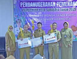 Wujudkan Pembangunan Inklusif, Pemkot Surabaya Berikan Penghargaan Kecamatan Responsif Gender 2025