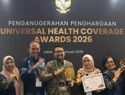 Pemkab Nganjuk Raih Penghargaan UHC Awards 2026