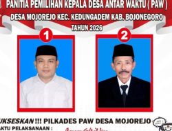 Dua Calon Kades PAW Mojorejo Paparkan Visi, Misi, dan Program Kerja dalam Musyawarah Desa