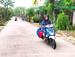 Pemdes Lengkong Tuntaskan Jalan Rigid Beton BKKD, Akses Pesantren dan Usaha Warga Kian Lancar