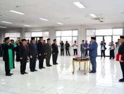 Mas Dhito Lantik Dan Ambil Sumpah Lima Pejabat Tinggi Pratama