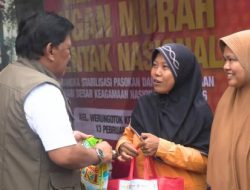 Pemkab Nganjuk Ramaikan Gerakan Pangan Murah Serentak Nasional 