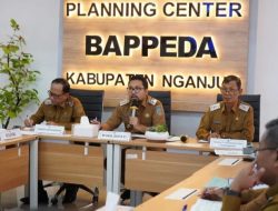 Wabup Nganjuk Trihandy Cahyo Saputro Ikuti Rakor Inflasi Kemendagri