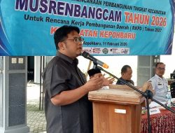 Ahmad Supriyanto Dorong Prioritas Kecamatan Kepohbaru Dikuatkan dalam Musrenbangcam 2026