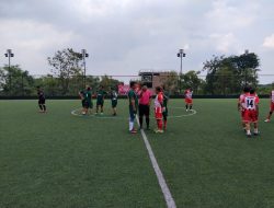 Peringati HPN 2026 Seksi Wartawan Surabaya Gelar Turnamen Minisoccer di Taman Dayu 