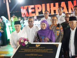 Gubernur Jatim Resmikan Program Penanganan Permukiman Kumuh Desa Kepuhanyar