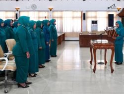 Cantika Wahono Lantik 15 Ketua TP PKK Kecamatan, Targetkan Prestasi Bojonegoro Tembus Level Nasional