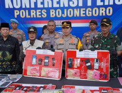 Polres Bojonegoro Bongkar Jaringan Peredaran Sabu dan Ganja