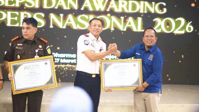 Harry Winarca Raih Angling Dharma Award, Bukti Lapas Bojonegoro Makin Transparan