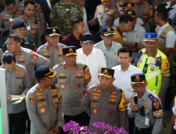 Kapolri dan Bupati Sidoarjo Memastikan Kesiapan Mudik dan Keamanan