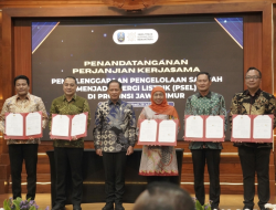 Pemkab Sidoarjo Tanda Tangani PKS – Sampah Diubah Jadi Listrik