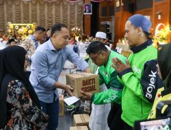 Sambut Lebaran, Eri Cahyadi Salurkan Santunan kepada Anak Yatim hingga Driver Ojol