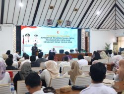 Bupati Setyo Wahono Tekankan Validitas Data Bansos, Ribuan Aparatur Desa Ikuti Bimtek di Bojonegoro