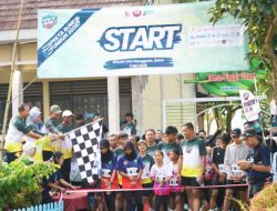 Fun Run di Bantaran Bengawan Solo, Pilanggede Tunjukkan Pesona Wisata Desa
