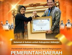 Penghargaan Bergengsi!! Sidoarjo Masuk Jajaran Terbaik Pengelolaan Arsip Seluruh Indonesia