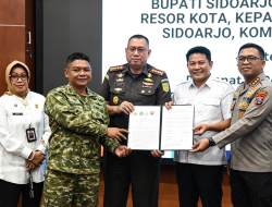 Forkopimda Sidoarjo Bergerak Bersama Percepatan Pembangunan Gerai KDKMP