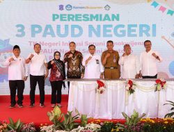 Wujudkan Pendidikan Inklusif dan Dekat Rakyat, Pemkot Surabaya Resmikan Tiga PAUD Negeri Sekaligus