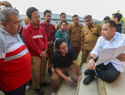 Sidak Proyek Bozem Tanjungsari, Wali Kota Eri Cahyadi Targetkan Kawasan Bebas Banjir di November 2026