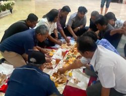 Jalin Kebersamaan, Pokja Judes Adakan Makan Kembulan untuk Wartawan