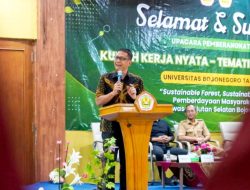 Bupati Setyo Wahono Lepas 721 Mahasiswa KKN Unigoro 2026, Fokus Berdayakan Kawasan Hutan Selatan Bojonegoro