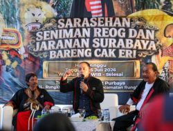 Kuatkan Karakter Anak Bangsa, Pemkot Surabaya Siapkan Ruang Publik untuk Regenerasi Seniman Reog dan Jaranan