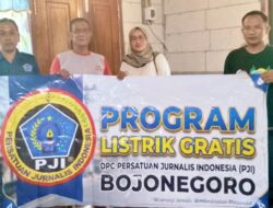 Hadiah HUT ke-81 RI, PJI Bojonegoro Pasang Instalasi Listrik Gratis untuk Samadi