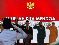  Bupati Albarra Kukuhkan Pasukan Paskibraka