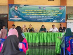 Babinsa Koramil 0812/03 Turi Dampingi Kegiatan Peningkatan Kapasitas Kader PKK Desa Turi Demi Ketahanan Pangan