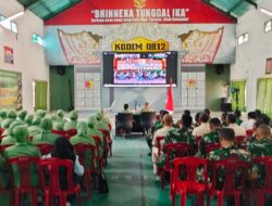 Kodim 0812/Lamongan dan Persit KCK Cabang XXVII Gelar Webinar Parenting Interaktif di Tiga Lokasi