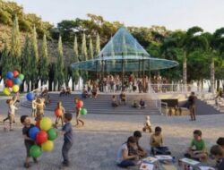 Alun-Alun Bojonegoro Direvitalisasi, Hadirkan Playground, Gym Outdoor hingga 16 Kios UMKM