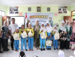 147 Siswa SDN Sukowati Dikenalkan Manfaat Ikan Lewat Program Gemarikan