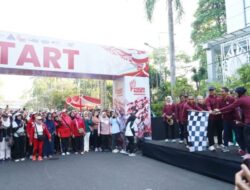 Jalan Sehat dan Senam Massal Meriahkan Haornas ke-43 di Bojonegoro, Atlet Berprestasi Dapat Penghargaan