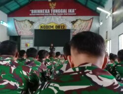 Dandim 0812/Lamongan Gembleng Performa Babinsa