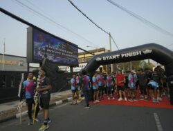 Aniversary 3 Tahun LA Police Runners, Lari Bersama Sehat Bersama Solid Selalu
